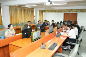 สบท. จัดประชุมการจัดทำแบบประเมินผลการปฏิบัติราชการของคณาจารย์ประจำที่ได้รับการแต่งตั้งให้เป็นผู้บริหาร สังกัด มรภ.เทพสตรี