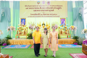 มรภ.เทพสตรี ร่วมพิธีเจริญพระพุทธมนต์ถวายพระพรชัยมงคลแด่ พระบาทสมเด็จพระเจ้าอยู่หัว และพระบรมวงศานุวงศ์ ประจำปี พ.ศ. 2568 ครั้งที่ 8