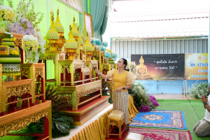 มรภ.เทพสตรี ร่วมพิธีเจริญพระพุทธมนต์ถวายพระพรชัยมงคลแด่ พระบาทสมเด็จพระเจ้าอยู่หัว และพระบรมวงศานุวงศ์ ประจำปี พ.ศ. 2568 ครั้งที่ 8