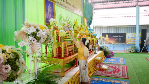 มรภ.เทพสตรี ร่วมพิธีเจริญพระพุทธมนต์ถวายพระพรชัยมงคลแด่ พระบาทสมเด็จพระเจ้าอยู่หัว และพระบรมวงศานุวงศ์ ประจำปี พ.ศ. 2568 ครั้งที่ 8