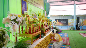มรภ.เทพสตรี ร่วมพิธีเจริญพระพุทธมนต์ถวายพระพรชัยมงคลแด่ พระบาทสมเด็จพระเจ้าอยู่หัว และพระบรมวงศานุวงศ์ ประจำปี พ.ศ. 2568 ครั้งที่ 8