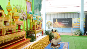 มรภ.เทพสตรี ร่วมพิธีเจริญพระพุทธมนต์ถวายพระพรชัยมงคลแด่ พระบาทสมเด็จพระเจ้าอยู่หัว และพระบรมวงศานุวงศ์ ประจำปี พ.ศ. 2568 ครั้งที่ 8