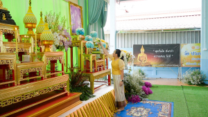 มรภ.เทพสตรี ร่วมพิธีเจริญพระพุทธมนต์ถวายพระพรชัยมงคลแด่ พระบาทสมเด็จพระเจ้าอยู่หัว และพระบรมวงศานุวงศ์ ประจำปี พ.ศ. 2568 ครั้งที่ 8