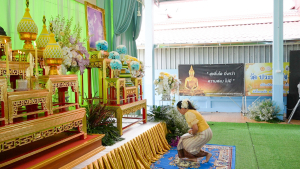 มรภ.เทพสตรี ร่วมพิธีเจริญพระพุทธมนต์ถวายพระพรชัยมงคลแด่ พระบาทสมเด็จพระเจ้าอยู่หัว และพระบรมวงศานุวงศ์ ประจำปี พ.ศ. 2568 ครั้งที่ 8