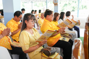 มรภ.เทพสตรี ร่วมพิธีเจริญพระพุทธมนต์ถวายพระพรชัยมงคลแด่ พระบาทสมเด็จพระเจ้าอยู่หัว และพระบรมวงศานุวงศ์ ประจำปี พ.ศ. 2568 ครั้งที่ 8