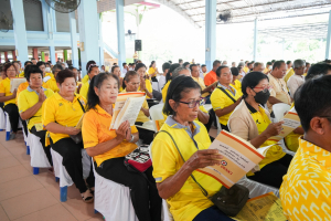 มรภ.เทพสตรี ร่วมพิธีเจริญพระพุทธมนต์ถวายพระพรชัยมงคลแด่ พระบาทสมเด็จพระเจ้าอยู่หัว และพระบรมวงศานุวงศ์ ประจำปี พ.ศ. 2568 ครั้งที่ 8