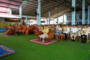 มรภ.เทพสตรี ร่วมพิธีเจริญพระพุทธมนต์ถวายพระพรชัยมงคลแด่ พระบาทสมเด็จพระเจ้าอยู่หัว และพระบรมวงศานุวงศ์ ประจำปี พ.ศ. 2568 ครั้งที่ 8