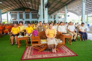 มรภ.เทพสตรี ร่วมพิธีเจริญพระพุทธมนต์ถวายพระพรชัยมงคลแด่ พระบาทสมเด็จพระเจ้าอยู่หัว และพระบรมวงศานุวงศ์ ประจำปี พ.ศ. 2568 ครั้งที่ 8
