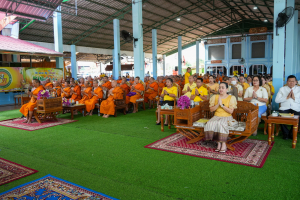มรภ.เทพสตรี ร่วมพิธีเจริญพระพุทธมนต์ถวายพระพรชัยมงคลแด่ พระบาทสมเด็จพระเจ้าอยู่หัว และพระบรมวงศานุวงศ์ ประจำปี พ.ศ. 2568 ครั้งที่ 8