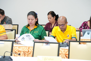 กองนโยบายและแผน จัดนำเสนอผลการดำเนินงานโครงการภายใต้ผลผลิต มรภ. เพื่อการพัฒนาท้องถิ่น ประจำปีงบประมาณ พ.ศ. 2568
