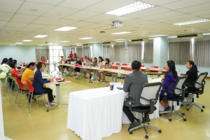 คณะวิทยาการจัดการจัดประชุมกำกับ ติดตาม ประเมินผลและเผยแพร่ผลการดำเนินงานโครงการยกระดับมาตรฐานผลิตภัณฑ์ชุมชนยั่งยืนสู่แพลตฟอร์มออนไลน์ ปีงบประมาณ พ.ศ. 2568