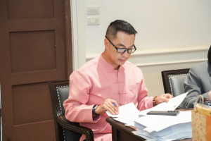 กองนโยบายและแผน สนอ. จัดนำเสนอแผนปฏิบัติการ ประจำปีงบประมาณ พ.ศ. 2569 ของหน่วยงานสังกัด มรภ.เทพสตรี