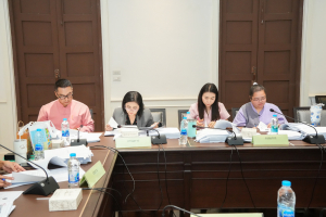 กองนโยบายและแผน สนอ. จัดนำเสนอแผนปฏิบัติการ ประจำปีงบประมาณ พ.ศ. 2569 ของหน่วยงานสังกัด มรภ.เทพสตรี