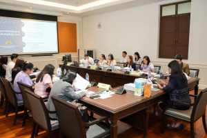 กองนโยบายและแผน สนอ. จัดนำเสนอแผนปฏิบัติการ ประจำปีงบประมาณ พ.ศ. 2569 ของหน่วยงานสังกัด มรภ.เทพสตรี