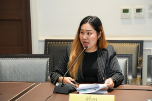 กองนโยบายและแผน สนอ. จัดนำเสนอแผนปฏิบัติการ ประจำปีงบประมาณ พ.ศ. 2569 ของหน่วยงานสังกัด มรภ.เทพสตรี