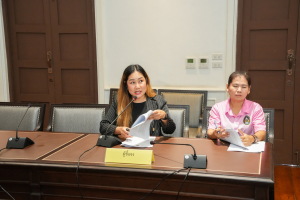 กองนโยบายและแผน สนอ. จัดนำเสนอแผนปฏิบัติการ ประจำปีงบประมาณ พ.ศ. 2569 ของหน่วยงานสังกัด มรภ.เทพสตรี
