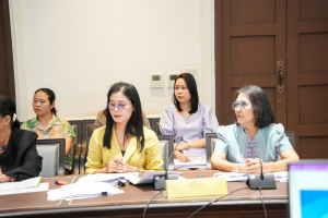 กองนโยบายและแผน สนอ. จัดนำเสนอแผนปฏิบัติการ ประจำปีงบประมาณ พ.ศ. 2569 ของหน่วยงานสังกัด มรภ.เทพสตรี