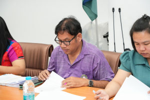 การประชุม คกก.พิจารณาทุนการศึกษาในวันสถาปนามหาวิทยาลัยฯ ประจำปีการศึกษา 2568