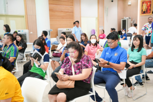 งานสวัสดิการ จัดโครงการตรวจสุขภาพบุคลากร มรภ.เทพสตรี ประจำปี พ.ศ. 2568