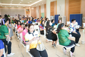 งานสวัสดิการ จัดโครงการตรวจสุขภาพบุคลากร มรภ.เทพสตรี ประจำปี พ.ศ. 2568