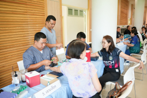 งานสวัสดิการ จัดโครงการตรวจสุขภาพบุคลากร มรภ.เทพสตรี ประจำปี พ.ศ. 2568