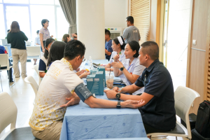 งานสวัสดิการ จัดโครงการตรวจสุขภาพบุคลากร มรภ.เทพสตรี ประจำปี พ.ศ. 2568