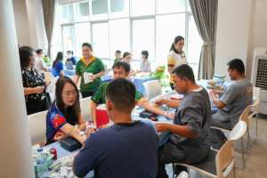 งานสวัสดิการ จัดโครงการตรวจสุขภาพบุคลากร มรภ.เทพสตรี ประจำปี พ.ศ. 2568