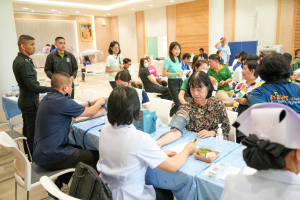 งานสวัสดิการ จัดโครงการตรวจสุขภาพบุคลากร มรภ.เทพสตรี ประจำปี พ.ศ. 2568