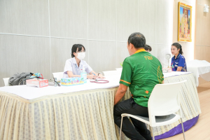 งานสวัสดิการ จัดโครงการตรวจสุขภาพบุคลากร มรภ.เทพสตรี ประจำปี พ.ศ. 2568