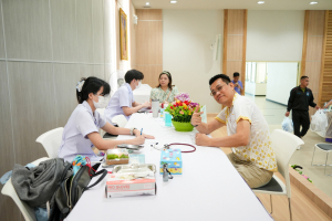 งานสวัสดิการ จัดโครงการตรวจสุขภาพบุคลากร มรภ.เทพสตรี ประจำปี พ.ศ. 2568