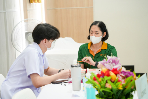 งานสวัสดิการ จัดโครงการตรวจสุขภาพบุคลากร มรภ.เทพสตรี ประจำปี พ.ศ. 2568