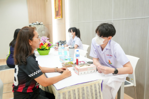 งานสวัสดิการ จัดโครงการตรวจสุขภาพบุคลากร มรภ.เทพสตรี ประจำปี พ.ศ. 2568