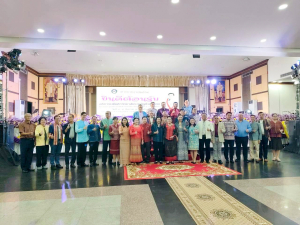 อธิการบดี มรภ.เทพสตรี พร้อมด้วยผู้บริหาร ร่วมการประชุมที่ประชุมอธิการบดีมหาวิทยาลัยราชภัฏ ครั้งที่ 5 (182)/2568