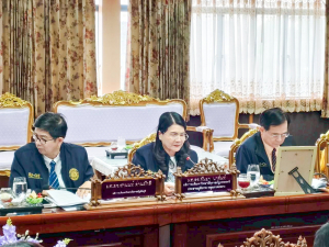 อธิการบดี มรภ.เทพสตรี พร้อมด้วยผู้บริหาร ร่วมการประชุมที่ประชุมอธิการบดีมหาวิทยาลัยราชภัฏ ครั้งที่ 5 (182)/2568