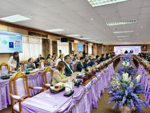 อธิการบดี มรภ.เทพสตรี พร้อมด้วยผู้บริหาร ร่วมการประชุมที่ประชุมอธิการบดีมหาวิทยาลัยราชภัฏ ครั้งที่ 5 (182)/2568