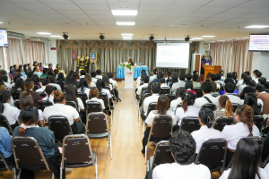 คณะวิทยาการจัดการจัดอบรมสร้างความเข้าใจและการตัดสินใจของนักศึกษาในการลงทะเบียนรายวิชาเตรียมสหกิจศึกษาฯ