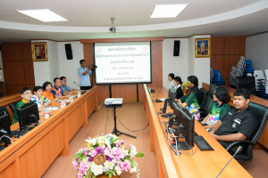 คณะเทคโนโลยีสารสนเทศ จัดสัมภาษณ์นักศึกษาเพื่อคัดเลือกเข้ารับทุนการศึกษาในงานมหกรรมเทพสตรี 105 ปี