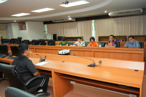 คณะเทคโนโลยีสารสนเทศ จัดสัมภาษณ์นักศึกษาเพื่อคัดเลือกเข้ารับทุนการศึกษาในงานมหกรรมเทพสตรี 105 ปี