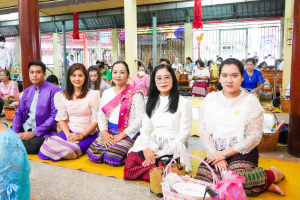 มรภ.เทพสตรี ร่วมงานประเพณีบุญเดือนสิบตักบาตรน้ำผึ้ง ประจำปี พ.ศ. 2568 สืบสานอัตลักษณ์ของชุมชนมอญบางขันหมาก