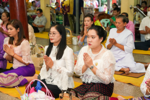 มรภ.เทพสตรี ร่วมงานประเพณีบุญเดือนสิบตักบาตรน้ำผึ้ง ประจำปี พ.ศ. 2568 สืบสานอัตลักษณ์ของชุมชนมอญบางขันหมาก