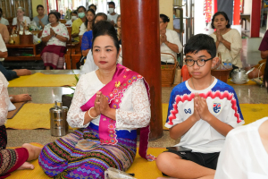 มรภ.เทพสตรี ร่วมงานประเพณีบุญเดือนสิบตักบาตรน้ำผึ้ง ประจำปี พ.ศ. 2568 สืบสานอัตลักษณ์ของชุมชนมอญบางขันหมาก