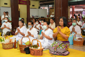 มรภ.เทพสตรี ร่วมงานประเพณีบุญเดือนสิบตักบาตรน้ำผึ้ง ประจำปี พ.ศ. 2568 สืบสานอัตลักษณ์ของชุมชนมอญบางขันหมาก