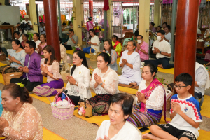 มรภ.เทพสตรี ร่วมงานประเพณีบุญเดือนสิบตักบาตรน้ำผึ้ง ประจำปี พ.ศ. 2568 สืบสานอัตลักษณ์ของชุมชนมอญบางขันหมาก