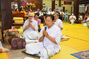 มรภ.เทพสตรี ร่วมงานประเพณีบุญเดือนสิบตักบาตรน้ำผึ้ง ประจำปี พ.ศ. 2568 สืบสานอัตลักษณ์ของชุมชนมอญบางขันหมาก