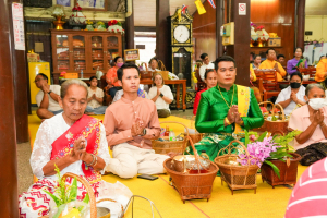มรภ.เทพสตรี ร่วมงานประเพณีบุญเดือนสิบตักบาตรน้ำผึ้ง ประจำปี พ.ศ. 2568 สืบสานอัตลักษณ์ของชุมชนมอญบางขันหมาก