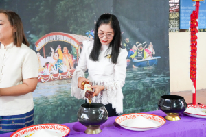 มรภ.เทพสตรี ร่วมงานประเพณีบุญเดือนสิบตักบาตรน้ำผึ้ง ประจำปี พ.ศ. 2568 สืบสานอัตลักษณ์ของชุมชนมอญบางขันหมาก