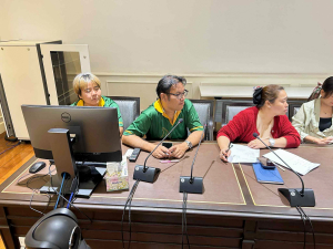 การประชุมคณะอนุกรรมการฝ่ายจัดกิจกรรมแสดงวัฒนธรรม งานมหกรรมเทพสตรี 105 ปี