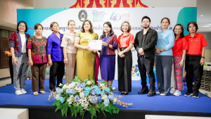 มรภ.เทพสตรี จัดงานมหกรรมเทพสตรี 105 ปี “สร้างพลังท้องถิ่นสู่ความมั่นคง มั่งคั่ง และยั่งยืน” (The 105th Anniversary of TRU: Empower Local Communities for Security, Prosperity and Sustainability)