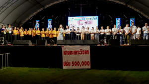 มรภ.เทพสตรี จัดงานมหกรรมเทพสตรี 105 ปี “สร้างพลังท้องถิ่นสู่ความมั่นคง มั่งคั่ง และยั่งยืน” (The 105th Anniversary of TRU: Empower Local Communities for Security, Prosperity and Sustainability)