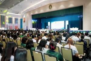 มรภ.เทพสตรี จัดงานมหกรรมเทพสตรี 105 ปี “สร้างพลังท้องถิ่นสู่ความมั่นคง มั่งคั่ง และยั่งยืน” (The 105th Anniversary of TRU: Empower Local Communities for Security, Prosperity and Sustainability)